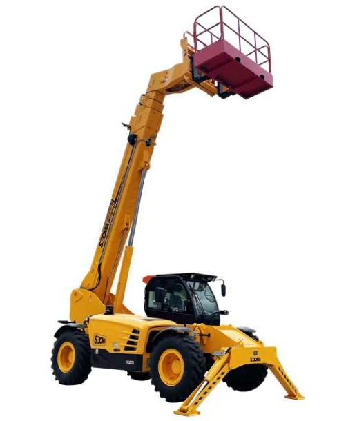 Es pot utilitzar un telehandler com a grua