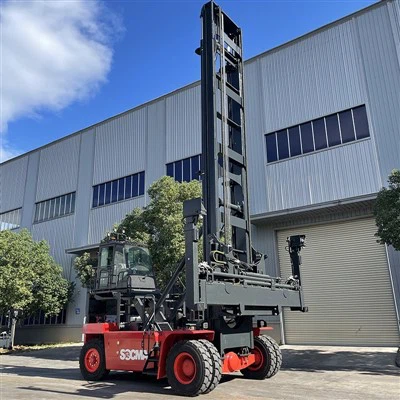 Carretó elevador de contenidors de 45 tones Distribuïdor de contenidors de 40 peus Distribuïdor d'elevació de contenidors Equipament portuari de carretons elevadors pesats