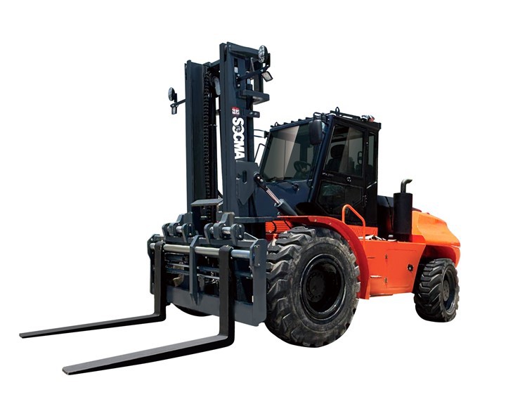 SOCMA 8 tones Articulat 4WD 4*4 Pneumàtics de la carretera Contenidor Forquilla 2Ton 2.5Ton 3Ton 3,5ton Terraino Rough Terrain amb desplaçament lateral