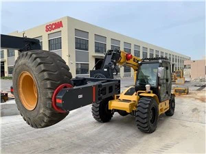 3.5 Pinça de maneig de 3.5 Ton Telehandler adjunt de prova