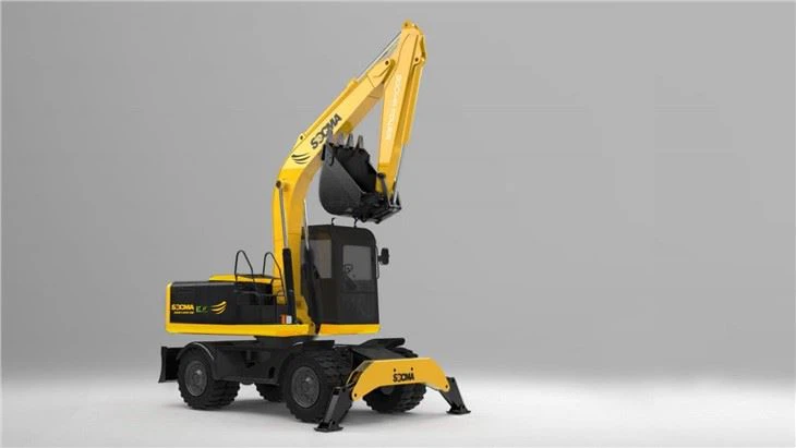 Excavadora de rodes de 12t amb bateria