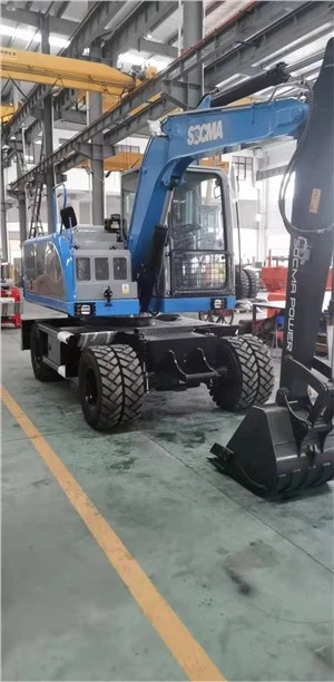 Excavador de rodes 12T amb bateria