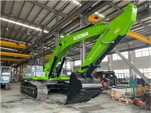 Endoll de cable de 36T a l'excavadora elèctrica sobre eruga